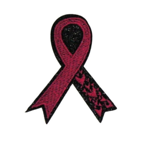 Breast Cancer Awareness Ribbon Patch (Small/Embroidery) - Image 3