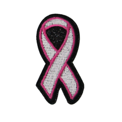 Breast Cancer Awareness Ribbon Patch (Small/Embroidery) - Image 4