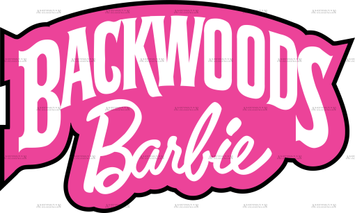 Backwoods Barbie pink  DTF Transfer