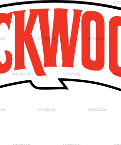 Backwoods red black DTF Transfer