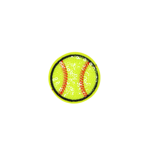 Green Softball Patch (Small/Sequin) - Image 4