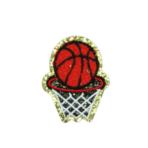 Basket Ball Patch (Small/Chenille) - Image 3