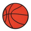 Basketball Patch (Large/Embroidery)