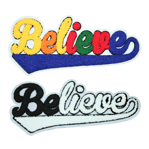 Believe Patch (Large/Chenille)