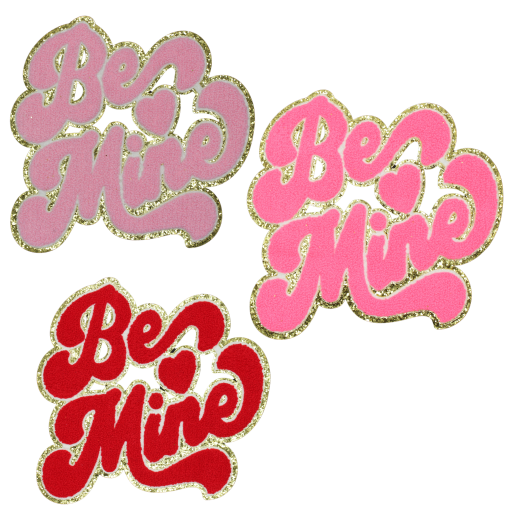 Be Mine Patch (Large/Chenille)