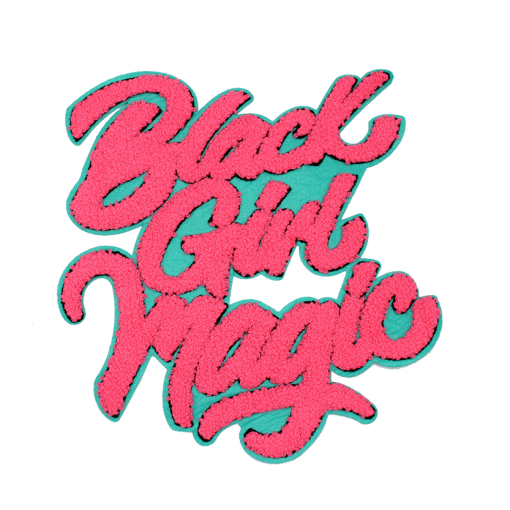 Black Girl Magic Patch (Large/Chenille) - Image 3