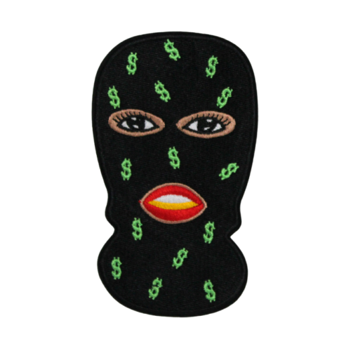 Ski Mask Girl Patch (Small/Embroidery) - Image 5