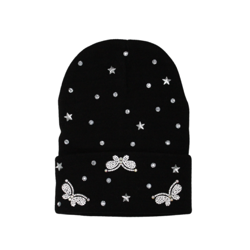 Rhinestone Beanie - Image 4