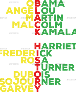 Black History Figures DTF Transfer