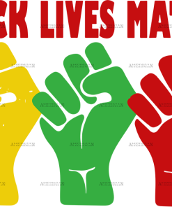 Black Lives Matter DTF Transfer
