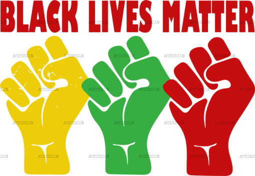 Black Lives Matter DTF Transfer