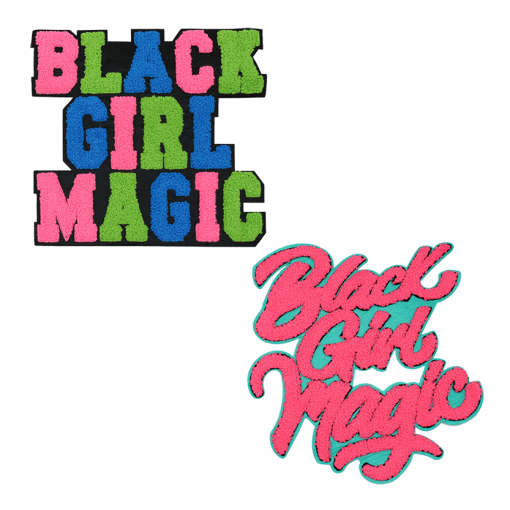 Black Girl Magic Patch (Large/Chenille)