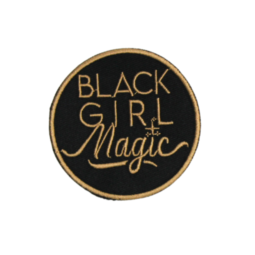 Black Girl Magic - Black Patch (Small/Embroidery)