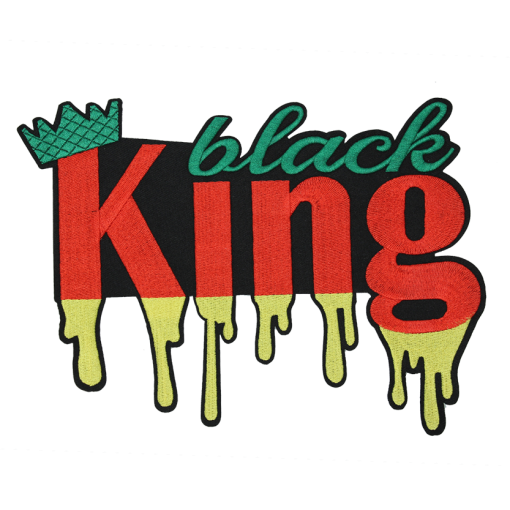 Black King Patch (Large/Embroidery)