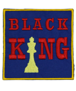 Black King Patch (Small/Embroidery)