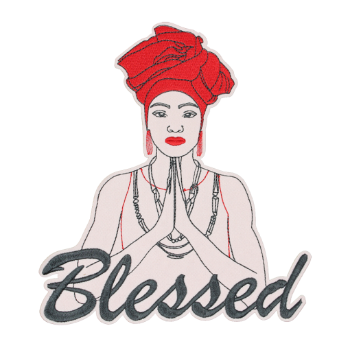 Blessed Patch (Large/Embroidery)
