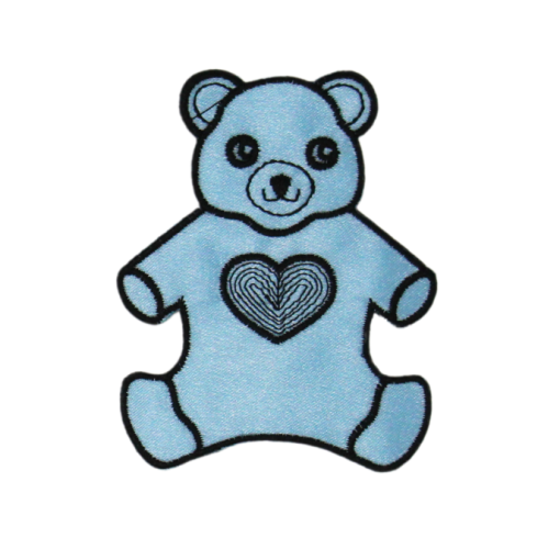 Teddy Bear Patch (Small/Embroidery) - Image 3