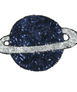 Saturn Dark Blue Patch (Medium/Sequin)