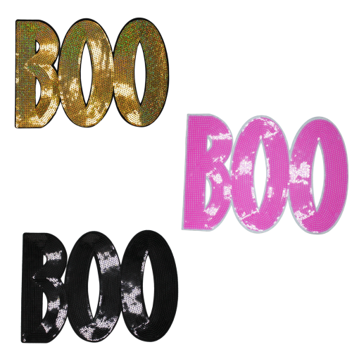 Boo Patch (Large/Sequin)
