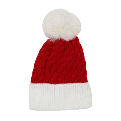 Beanie With Pompom - Image 3