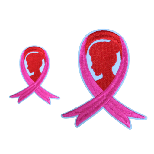 Breast Cancer Pink Ribbon Patch (Small/Embroidery)