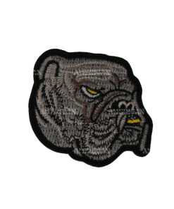 Bull Dog Patch (Small/Embroidery)