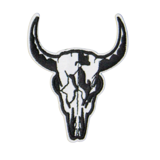 Longhorn Skull Patch (Small/Embroidery)