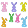 Easter Bunny Patch (Small/ Embroidery)