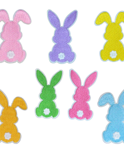 Easter Bunny Patch (Small/ Embroidery)