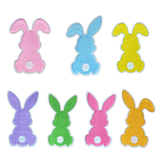 Easter Bunny Patch (Small/ Embroidery) - Image 2