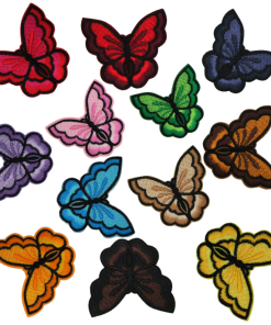 2.8 Inch Colorful Butterfly Patch (Small/Embroidery)