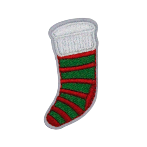 Christmas Stocking Patch (Small/Embroidery) - Image 5