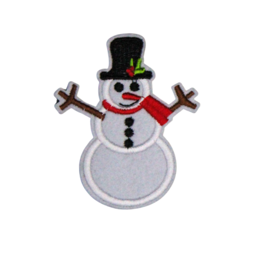 Snowman Patch (Small/Embroidery) - Image 2