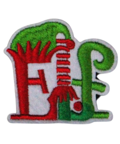 Christmas Elf Patch (Small/Embroidery)