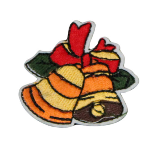 Christmas Bells Patch (Small/Embroidery) - Image 3