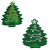 Green Christmas Tree Patch (Small/Embroidery)