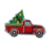 Truck With Christmas Tree Patch (Small/Embroidery)