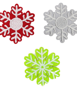 Snowflakes Patch (Small/Embroidery)