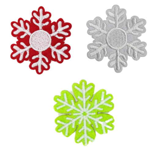 Snowflakes Patch (Small/Embroidery)