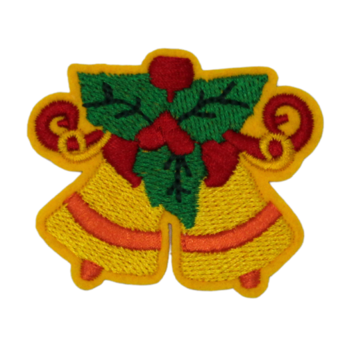 Christmas Bells Patch (Small/Embroidery) - Image 4