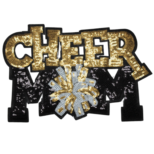 Cheer Mom Patch (Medium/Sequin) - Image 2