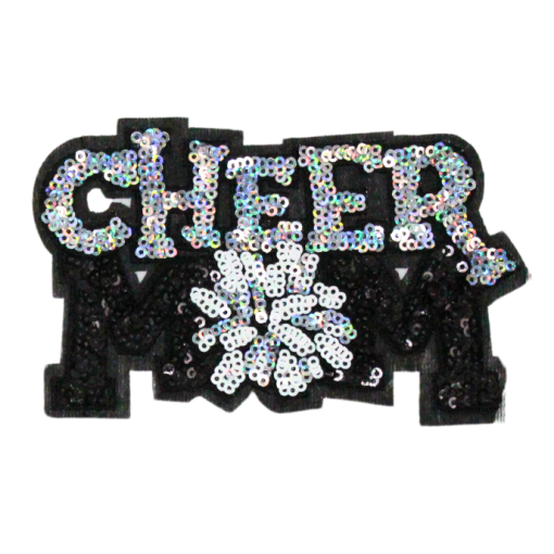 Cheer Mom Patch (Small/Sequin) - Image 3