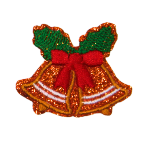 Christmas Bells Patch (Small/Embroidery) - Image 2