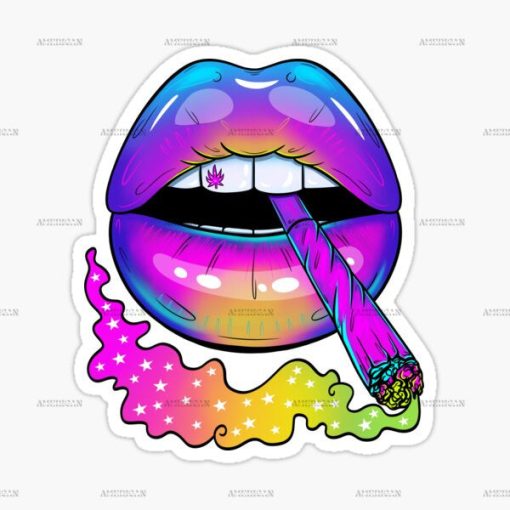 Color weed DTF Transfer