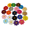 Colorful Flowers Patch (Small/Embroidery)