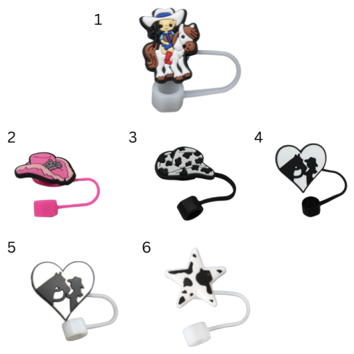 Cowboy Straw Toppers