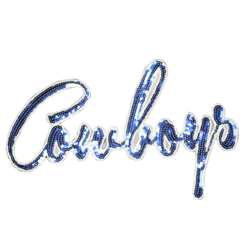 Cowboys Patch (Large/Sequin) - Image 3