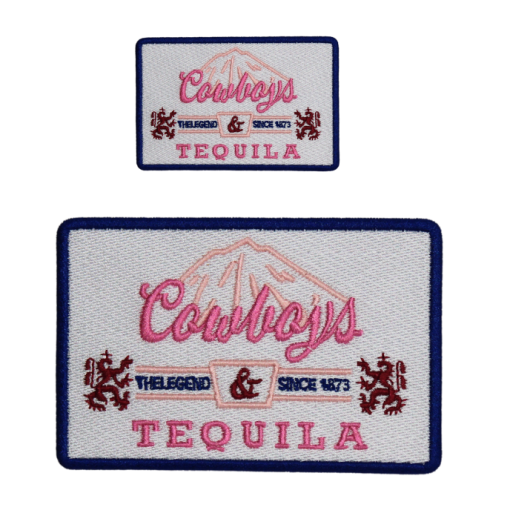 Cowboys Tequila Patch (Small/Embroidery)