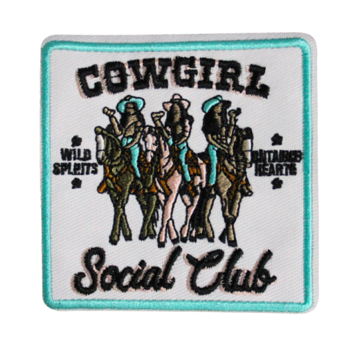 Cowgirl Social Club Patch (Small/Embroidery) - Image 2