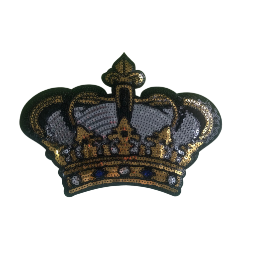 Crown Patch (Large/Sequin)